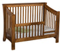 Amish Carlisle Slat 3-in-1 Converter Crib Converter Cribs Contemporary