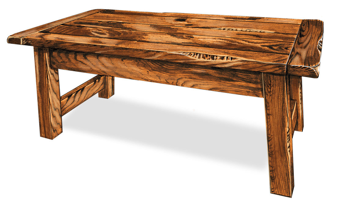 Amish Settlers Coffee Table Coffee Tables Contemporary