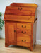 Amish Colonial Secretary Desk Secretary Desks Farmhouse Mission