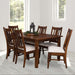 Amish Cooper Dining Chair Fabric Dining Chairs Heartland + Weaver Mission
