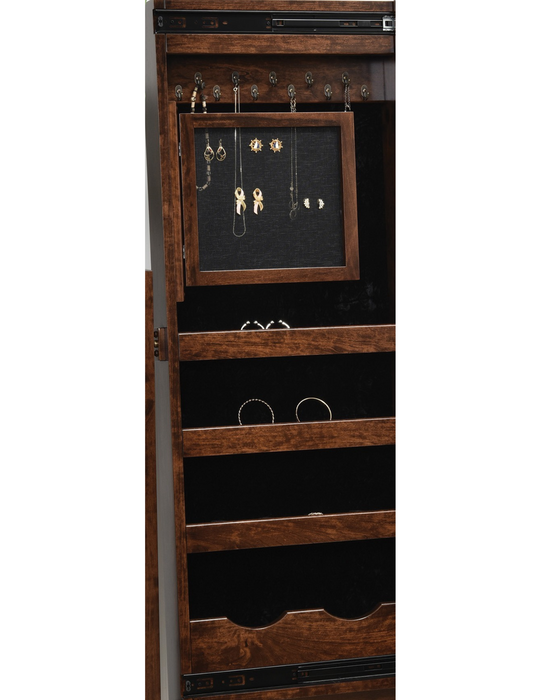 Amish Eminence Jewelry Cheval Mirror