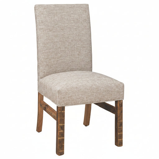 Country Hill Reclaimed Dining Chair Fabric Dining Chairs Farmhouse Heartland + Weaver Reclaimed Barnwood