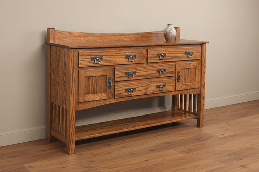 Craftsman Mission Server 60" Wide Servers Mission