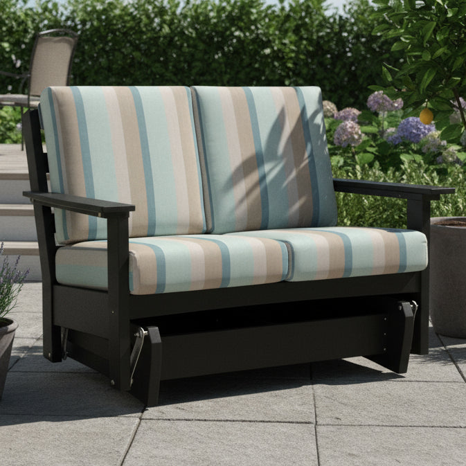 Amish Regal Loveseat Glider