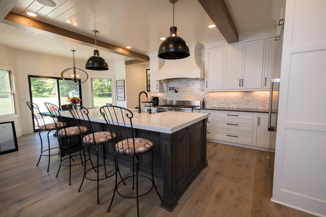 Sample White Fancy Farmhouse Kitchen Design