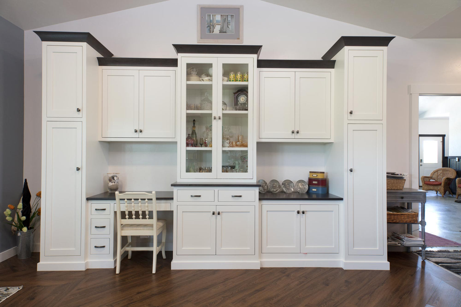 Sample Shaker Work Space Kitchen Storage Design