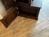 Amish Custom Hall Seat Locker 96" Wide Custom Furniture No Price