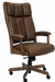 Clark Executive Office Chair Fabric/Leather Office Chairs Heartland Fabric Indoor Fabric