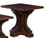 Amish Dawson Creek End Table End Tables Contemporary