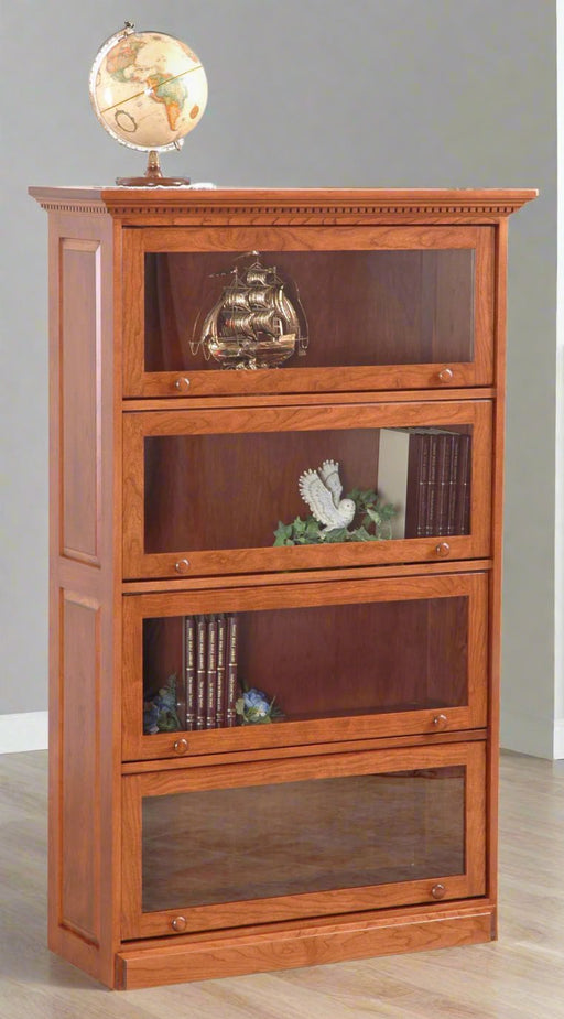 Amish Divinity Barrister Bookcase - Multiple Sizes Barrister Bookcases Traditional