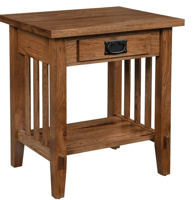 Amish Deluxe Mission End Table End Tables Mission