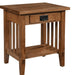 Amish Deluxe Mission End Table End Tables Mission