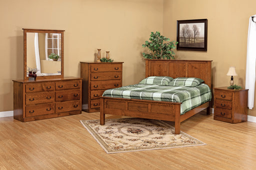 Amish Dutch Quality Bedroom Set 5-Piece Set Shaker