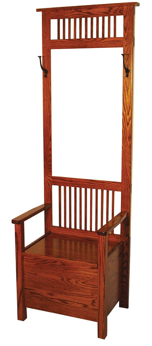 Amish Mission Hall Seat 24"