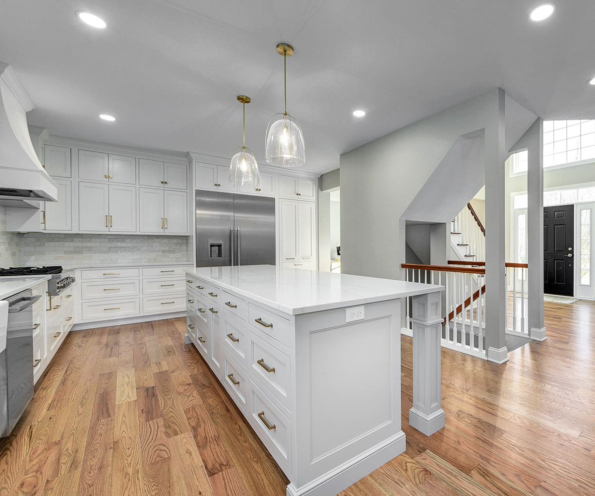 Sample White Modern Shaker Kitchen Design