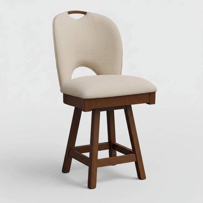 Amish Dove Upholstered  Dining Chair