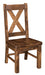 Quick Ship Amish Denver Dining Chair Dining Chairs Farmhouse Rough Sawn