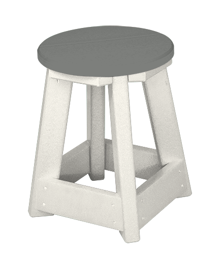 Round Bar Stool 18" High - Dining Height Barstools