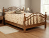 Amish Double Bow Bed Spindle/Slat Beds Mission