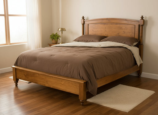 Amish Duchess Bed Panel Beds Traditional
