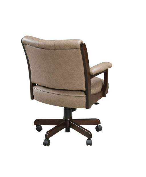 Edelweiss Tufted Arm Office Chair Fabric/Leather Office Chairs Heartland Fabric Indoor Fabric