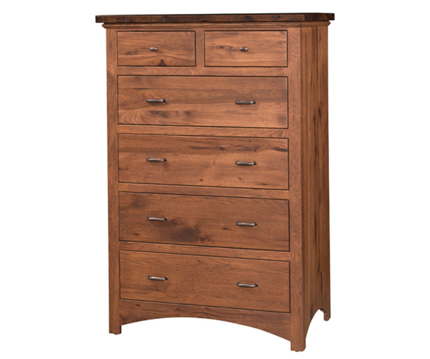 Amish Lewiston Reclaimed Barnwood Chest of Drawers