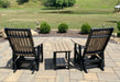 Amish Eco Adirondack Single Glider Set Outdoor No Price