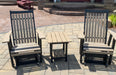 Amish Eco Adirondack Single Glider Set Outdoor No Price