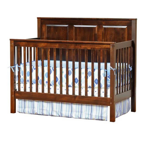 Amish Eco Panel 3-in-1 Converter Crib Converter Cribs Contemporary Shaker