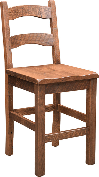 Frontier Bar Chair Bar Chairs Reclaimed Barnwood