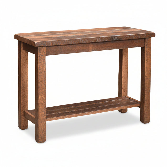 Frontier Sofa Table Sofa Tables Farmhouse Reclaimed Barnwood
