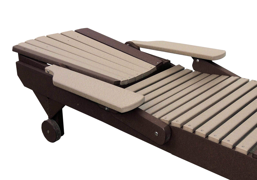 Fanback Adjustable Chaise Lounge Chaise Lounges Fanback