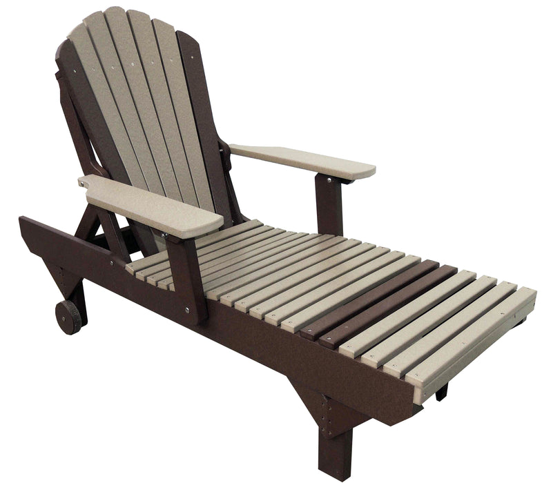 Fanback Adjustable Chaise Lounge Chaise Lounges Fanback