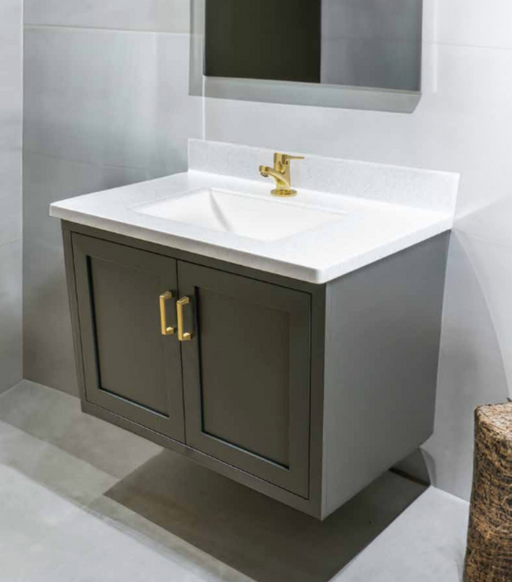 Amish Floating Hudson Bathroom Vanity - Multiple Sizes 36" Wide (Shown) Bathroom Vanities: 30-39" Wide Modern