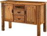 Frontier Sideboard 60" Wide Servers Farmhouse Reclaimed Barnwood