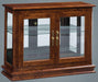 Amish Small Console Display Cabinet/Curio Display Cases Contemporary