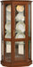 Amish Angled Picture Frame Display Cabinet/Curio Curios Contemporary