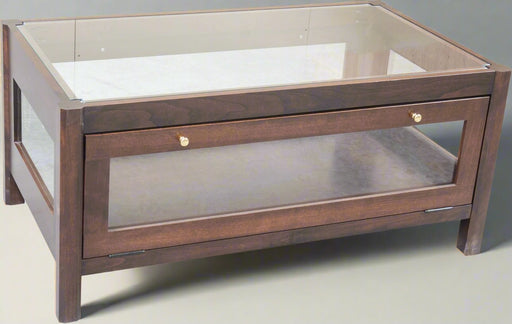 Amish Coffee Table Display Case Display Cases Contemporary