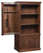 Amish Cambridge Hidden Gun Cabinet Bookcase Gun Cabinets Contemporary