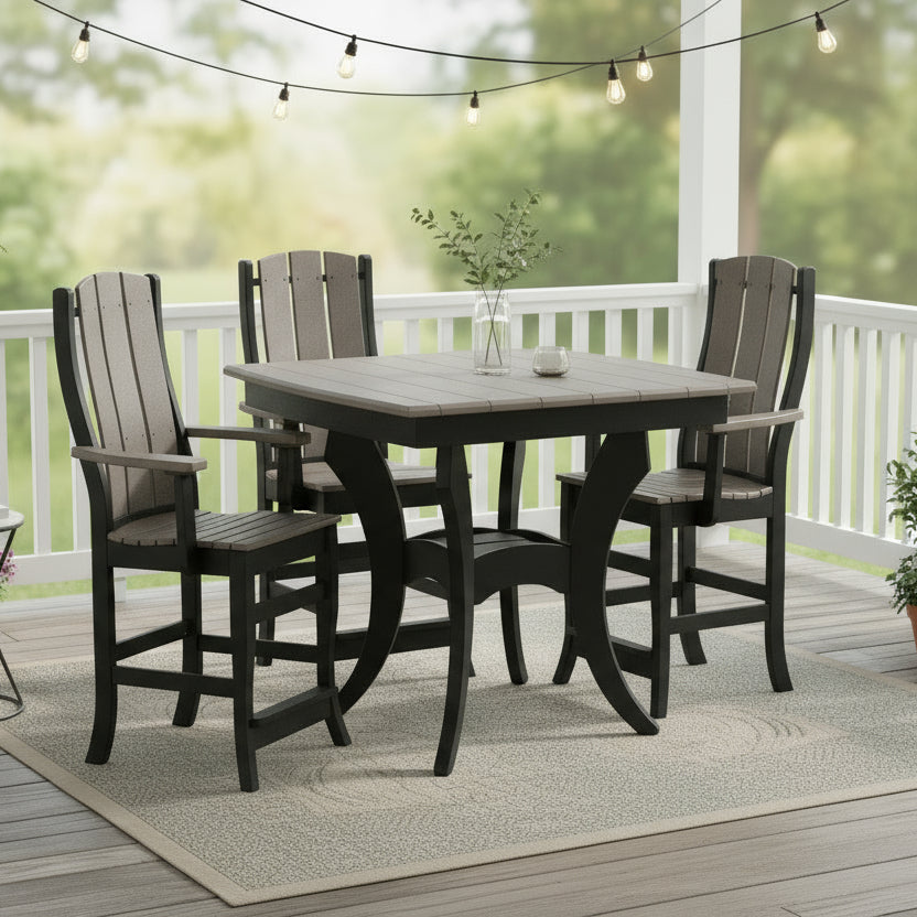 Amish Galveston Dining Set Counter Height