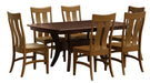 Amish Galveston G2 Dining Set Table & Chair Sets Contemporary