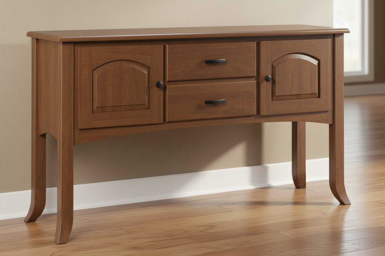 - Standard Hardware: 4425-ORB, 4425-ORB
- 3/8" Inset Doors
- Knife Hinges
- Adjustable Wood Shelves