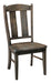 Quick Ship Amish Gayle Dining Chair Dining Chairs Contemporary Rough Sawn