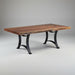 Amish Golden Gate Live Edge Table Live Edge Dining Tables Live Edge Modern