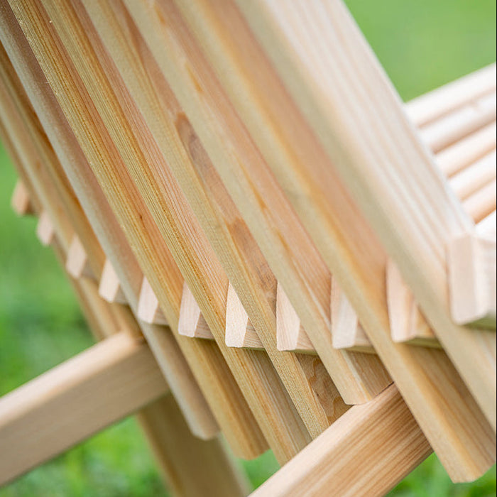 Amish Cypress Cricket Chair