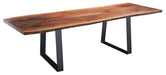 Amish Hamilton Live Edge Table Live Edge Dining Tables Live Edge Modern