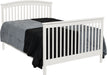 Amish Hampton Slat 3-in-1 Converter Crib Converter Cribs Contemporary