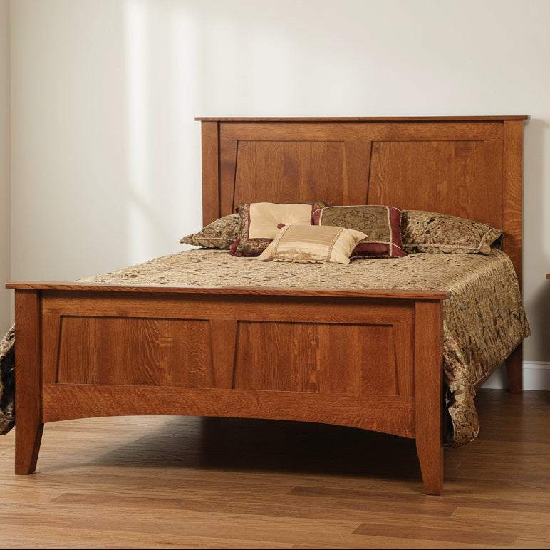 Amish Heirloom Bed Panel Beds Mission