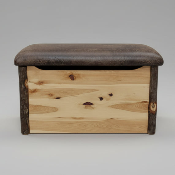 Amish Hickory Log Blank Chest