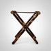Hickory Log Cabin Luggage Rack